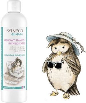 Sylveco Delikatny kremowy szampon, płyn do kąpieli dla niemowląt i małych dzieci 1