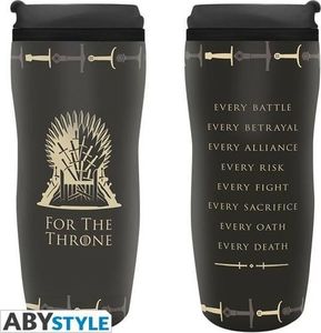 ABYstyle Kubek podróżny/termiczny - Gra o Tron "Throne" 1
