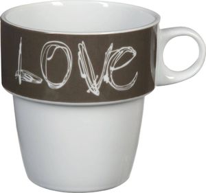 Art-Pol Komplet 6 filiżanek Love 260 ml 6