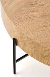 Halmar Stolik kawowy Brooklyn Big dąb naturalny 6