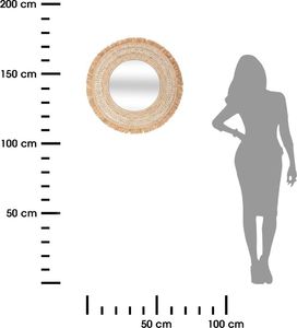 Atmosphera Plecione lustro ścienne 68 cm 3