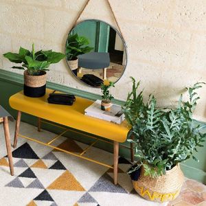 Atmosphera Okrągłe lustro ścienne na sznurze 38 cm 2