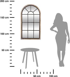 Atmosphera Lustro ścienne Zoe 60x106 cm 3