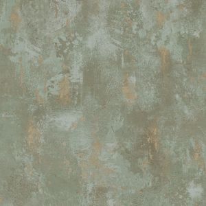 DUTCH WALLCOVERIN DUTCH WALLCOVERINGS Tapeta z motywem betonu, zielona, TP1010 1