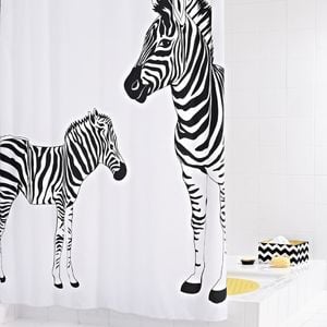 Ridder Zasłona prysznicowa Zebra 180 cm x 200 cm 1