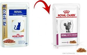 Royal Canin ROYAL CANIN Renal with Chicken 12x85g saszetka 1