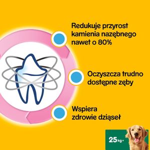 Pedigree PEDIGREE DentaStix (duże rasy) przysmak dentystyczny dla psów 24x270g (112+56 GRATIS) 3