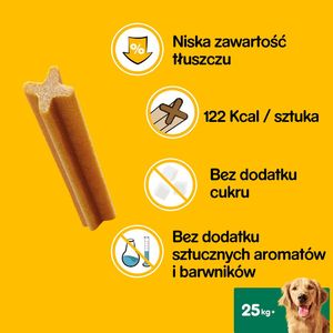 Pedigree PEDIGREE DentaStix (duże rasy) przysmak dentystyczny dla psów 24x270g (112+56 GRATIS) 5