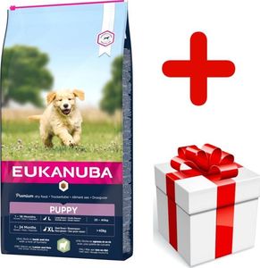 EUKANUBA EUKANUBA Puppy&Junior Lamb&Rice Large Breeds 12kg + niespodzianka dla psa GRATIS! 1