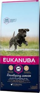 EUKANUBA EUKANUBA Junior Large 15 kg + MATA 8in1 GRATIS 2