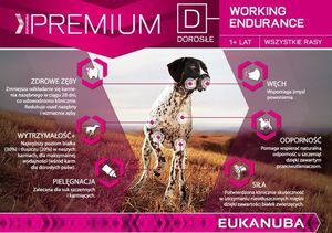 Eukanuba Eukanuba performance working & endurance 15kg + niespodzianka dla psa GRATIS! 5