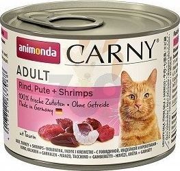 Animonda ANIMONDA Cat Carny Adult smak: indyk i krewetki 6 x 200g 1