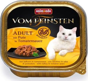 Animonda ANIMONDA Cat Vom Feinsten adult NoGrain Indyk w sosie pomidorowym 32x100g 2