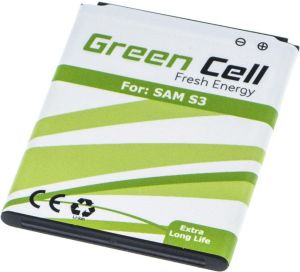 Bateria Green Cell EB-L1G6LL do Galaxy SIII S3 2100mAh (BP18) 1