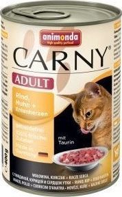 Animonda ANIMONDA Cat Carny Adult smak: Wołowina, kurczak i serca kacze 6x400g 2