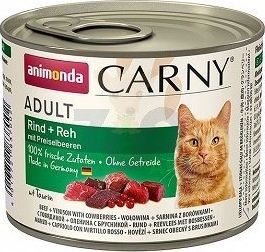Animonda Cat Carny Adult Mix 10 Smaków 60x200g 8