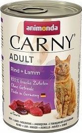 Animonda ANIMONDA Cat Carny Adult smak: wołowina i jagnięcina 6 x 400g 1