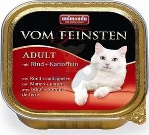 Animonda ANIMONDA Vom Feinsten Adult Cat smak: z wołowina i ziemniakami 6 x 100g 2