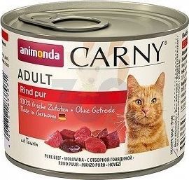 Animonda ANIMONDA Cat Carny Adult smak: wołowina 6 x 200g 1