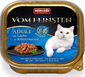 Animonda ANIMONDA Cat Vom Feinsten adult NoGrain Łosoś w sosie ziołowym 6x100g 2