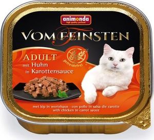 Animonda ANIMONDA Cat Vom Feinsten adult NoGrain Kurczak w sosie marchewkowym 6x100g 2