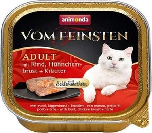Animonda ANIMONDA Vom Feinsten Cat Adult z wołowiną i kurczakiem w ziołach 32x100g 2