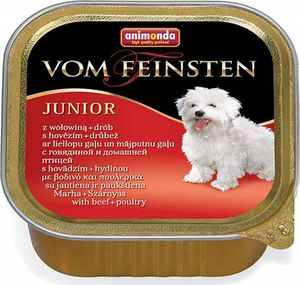 Animonda ANIMONDA Dog Vom Feinsten Junior smak: wołowina z drobiem 22x150g 1