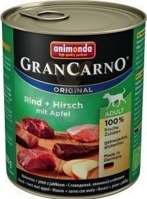 Animonda ANIMONDA GranCarno Adult Dog smak: Jeleń + jabłko 12 x 800g 1