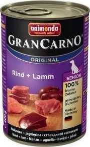 Animonda ANIMONDA GranCarno Senior smak: Wołowina i jagnięcina 12 x 400g 1