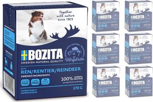 Bozita Bozita Dog: Renifer w galarecie 6x370g 1