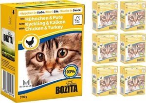 Bozita BOZITA Cat Kurczak I Indyk W Sosie 6 x 370g 1