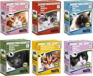 Bozita BOZITA Cat Pakiet Próbny W Sosie 6 x 370g 1