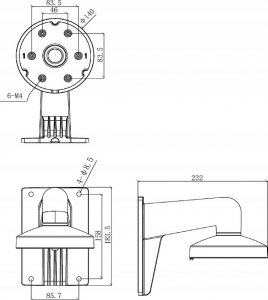 BCS UCHWYT KAMERY BCS-V-UDE BCS View 4