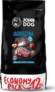 John Dog John Dog KARMA SUCHA. JAGNIĘCINA 12kg (wszystkie rasy) 1