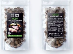 John Dog John Dog KARMA SUCHA. KACZKA Z KRÓLIKIEM 3kg (średnie i duże rasy) 5