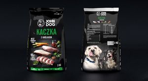 John Dog John Dog małe rasy kaczka z królikiem 3kg 3