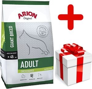 Arion ARION Original Adult Giant Breed Chicken & Rice 12kg + niespodzianka dla psa GRATIS! 1