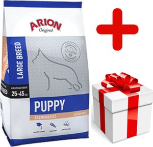 Arion ARION Original Puppy Large Breed Salmon & Rice 12kg + niespodzianka dla psa GRATIS! 1