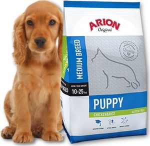 Arion ARION Original Puppy Medium Breed Chicken & Rice 12kg + niespodzianka dla psa GRATIS! 2