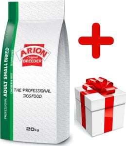 Arion ARION Original Adult Small Breed Chicken & Rice 20kg + niespodzianka dla psa GRATIS! 1