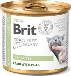Brit BRIT GRAIN FREE VETERINARY DIET CAT DIABETES 200g 1