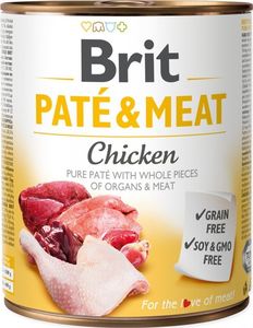 Brit BRIT PATE & MEAT CHICKEN 6x800g 1