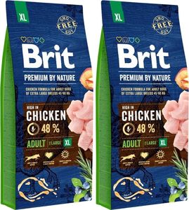 Brit BRIT Premium By Nature Adult XL 2x15kg 1