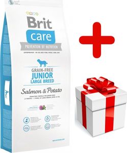 Brit BRIT CARE GRAIN FREE JUNIOR LARGE SALMON & POTATO - 12KG + niespodzianka dla psa GRATIS! 1