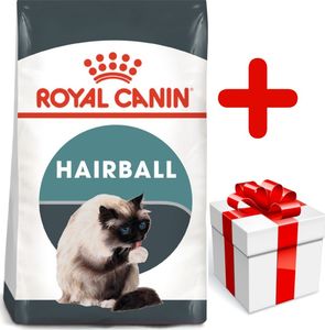 Royal Canin ROYAL CANIN Hairball Care 10kg karma sucha dla kotów dorosłych, eliminacja kul włosowych + niespodzianka dla kota GRATIS! 1