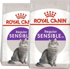 Royal Canin ROYAL CANIN Sensible 33 2x10kg karma sucha dla kotów dorosłych, o wrażliwym przewodzie pokarmowym 1