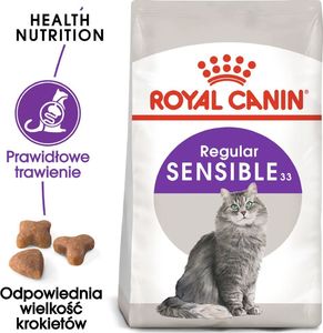 Royal Canin ROYAL CANIN Sensible 33 2x10kg karma sucha dla kotów dorosłych, o wrażliwym przewodzie pokarmowym 2