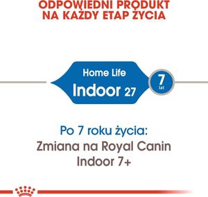 Royal Canin ROYAL CANIN Indoor 27 2x10kg karma sucha dla kotów dorosłych, przebywających wyłącznie w domu 6