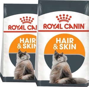 Royal Canin ROYAL CANIN Hair&Skin Care 2x10kg karma sucha dla kotów dorosłych, lśniąca sierść i zdrowa skóra 1
