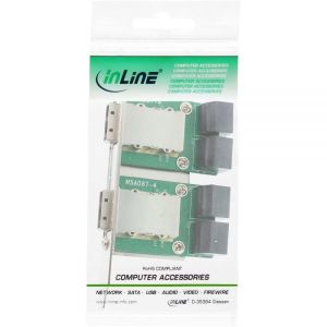 InLine SFF 8088 - SATA x8, Zielony (27655A) 2